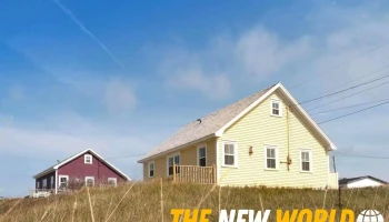 Caplin Cove Cottage Yellow - Bonavista