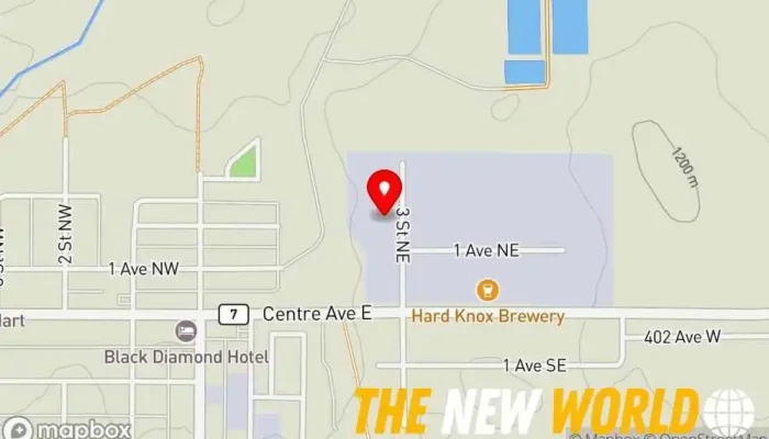 map of Aaron Drilling Well drilling contractor, Pump supplier in Diamond Valley