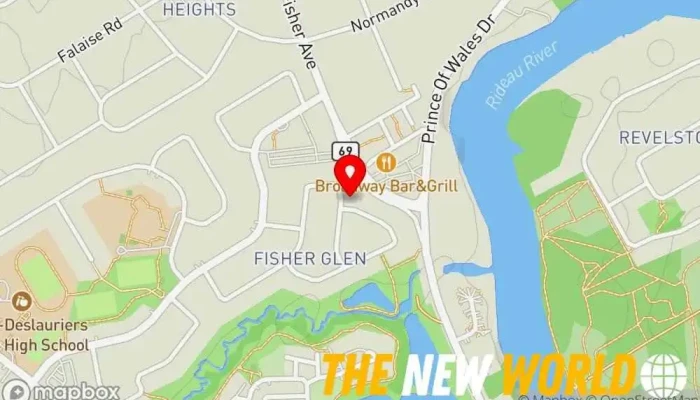 map of Act Inc Software company, Computer support and services in Nepean