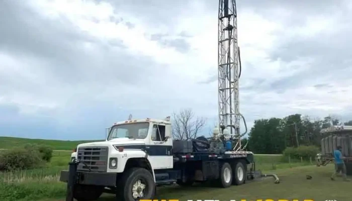 All Out Water Well Services Drilling Ltd Machine - Biggar