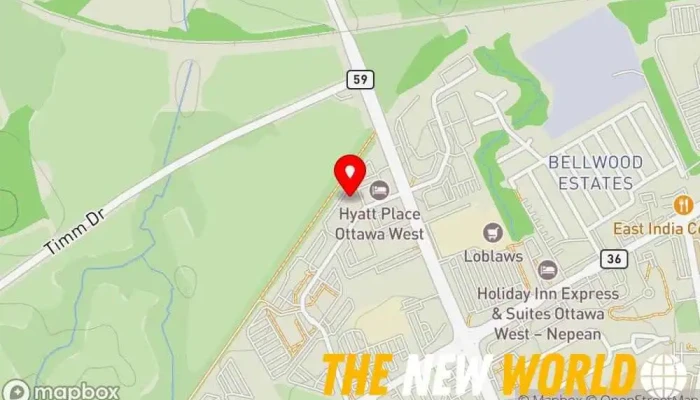 map of Amalent Inc. Engineering consultant in Ottawa