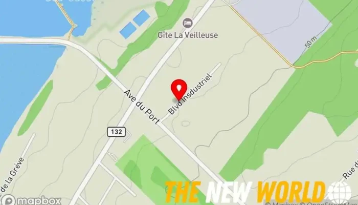map of Animation De L'Est Party planner in Cacouna