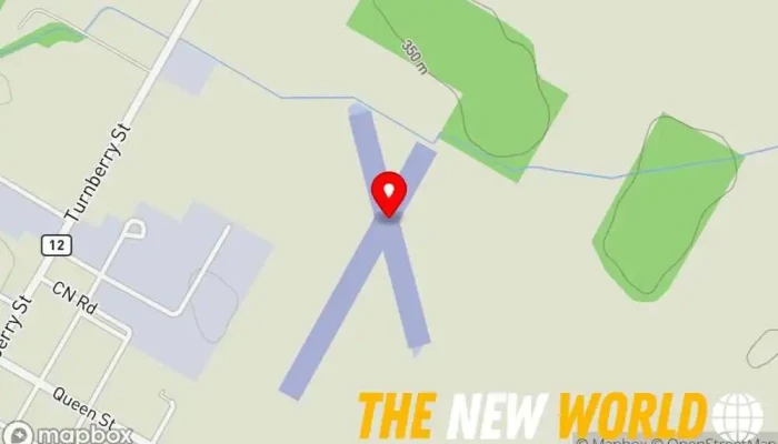 map of Armstrong Field Airport Airport in ON N0G 1H0