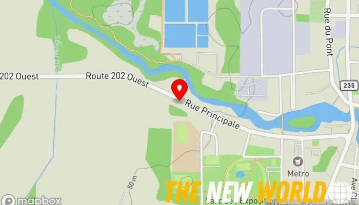 map of Assurances Lanoue Et Ouellet Inc Insurance broker in Bedford
