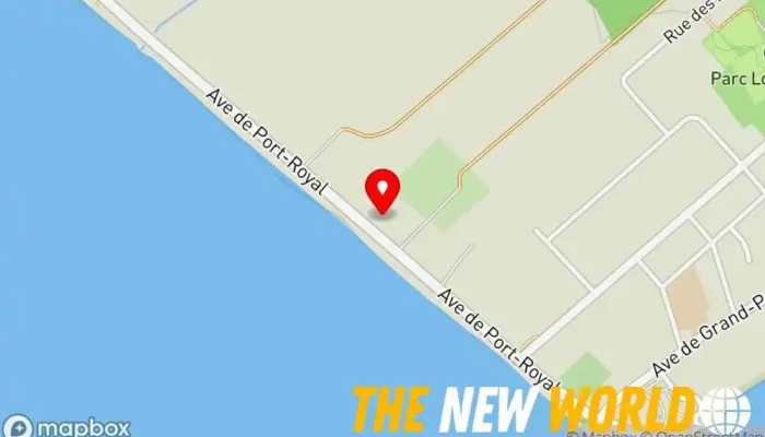 map of Au temps d'une marée Apartment complex in Bonaventure