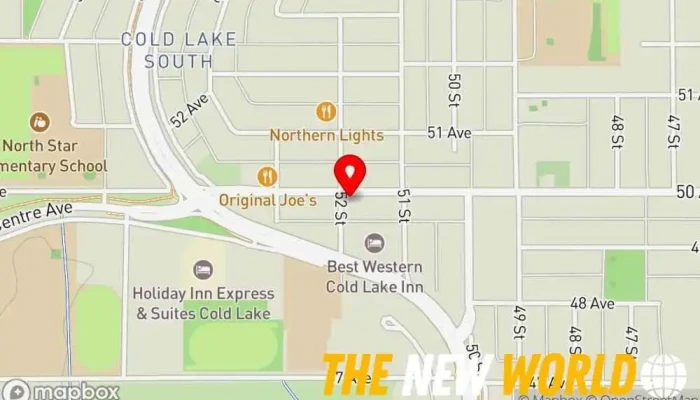 map of Bailey Coats Mortgage Broker (The Mortgage Centre Elite - Cold Lake & Bonnyville) Mortgage broker, Bank, Finance broker, Financial consultant, Home builder, Mortgage lender, Real estate agency in Cold Lake
