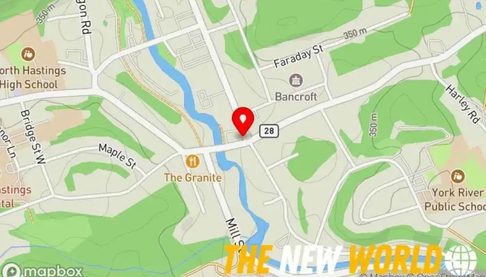 map of Bancroft Brew Pub Brewpub, Pub in Bancroft