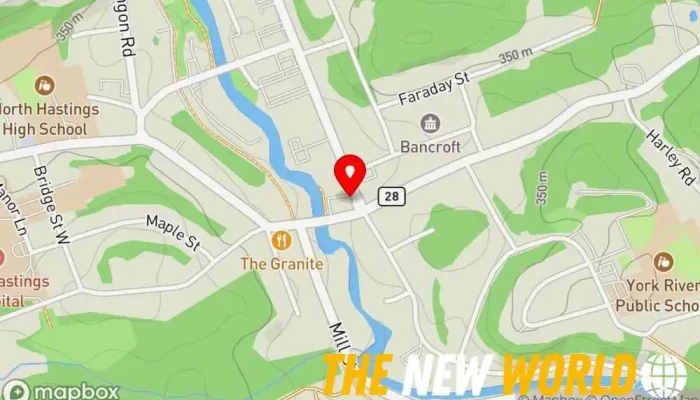 map of Bancroft Brewing Co. Brewery in Bancroft
