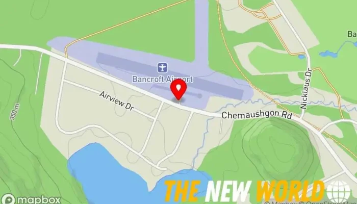map of Bancroft Community Airport Airport in Bancroft