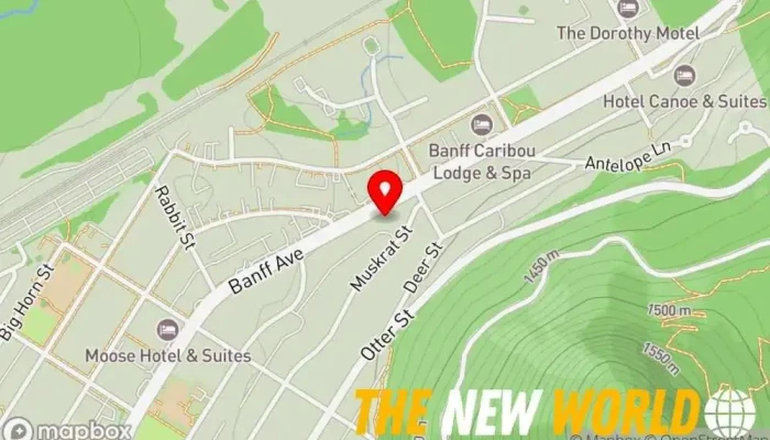map of Banff IT Services Computer support and services in Banff