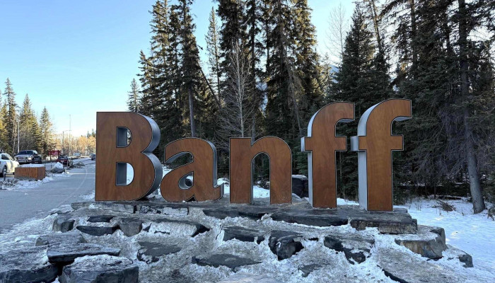Banff Town Sign -  All - Banff