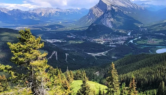 Banff Town Sign -  Mount Norquay - Banff