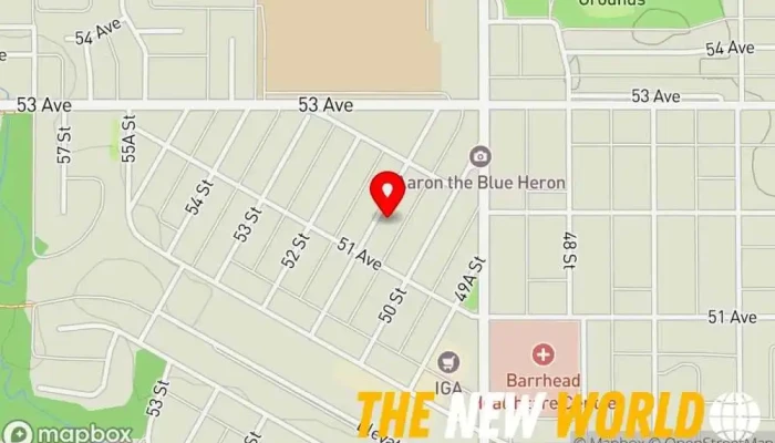 map of Barrhead Employment Services Employment center in Barrhead