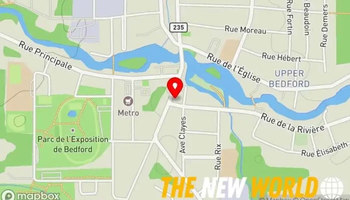 map of Barry Line Notaire Notary public in Bedford
