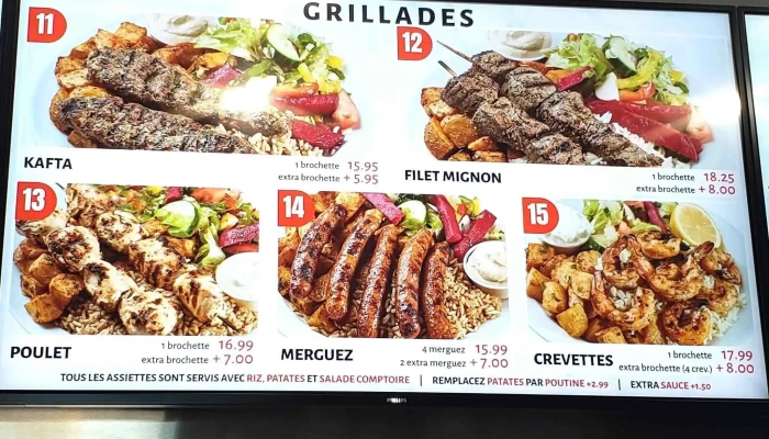 Basha Bois Des Filion -  Menu - Bois-des-filion