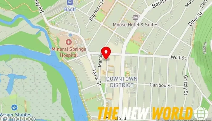 map of Bear Street Financial Group Financial planner, Financial consultant, Life insurance agency in Banff