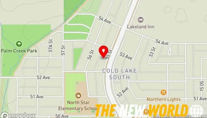 map of Benjamin Dyck Chartered Professional Accountant Accountant in Cold Lake