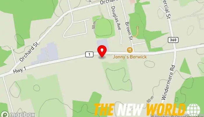 map of Berwick Animal Hospital Veterinarian in Berwick