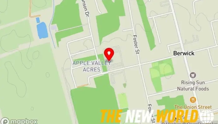 map of Berwick & Dist Lions Community Centre Social services organization in Berwick
