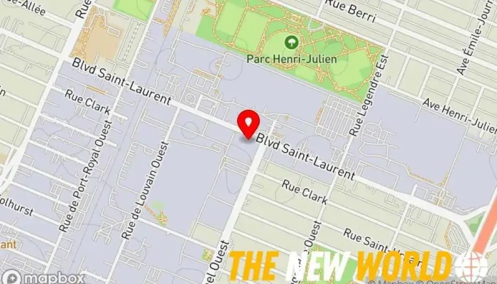 map of Big Bang - ERP Consultants Business management consultant in Montreal