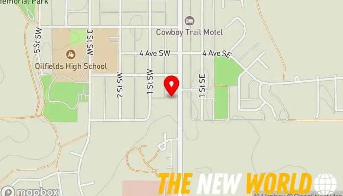 map of Black Diamond Drywall Ltd Construction company, Ceiling supplier, Insulation contractor in Diamond Valley