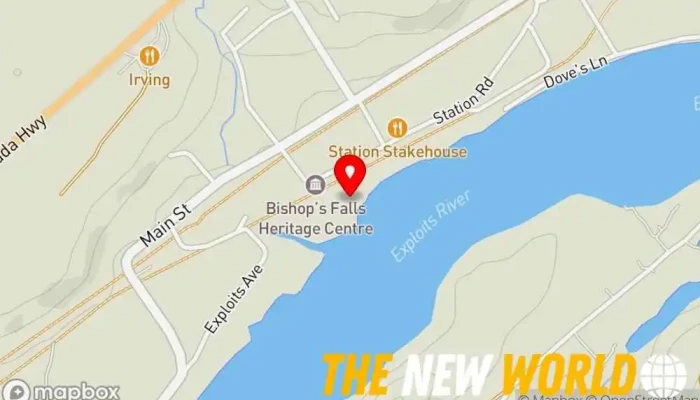 map of Blanchard's Cabinet & Doors Cabinet store, Cabinet maker in Bishop's Falls
