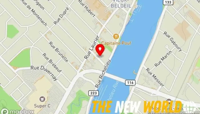 map of Blanchette & Associés Avocats Lawyer, Mediation service in Beloeil