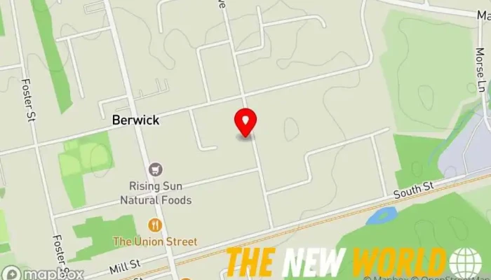 map of Bob Federer Designs Website designer in Berwick