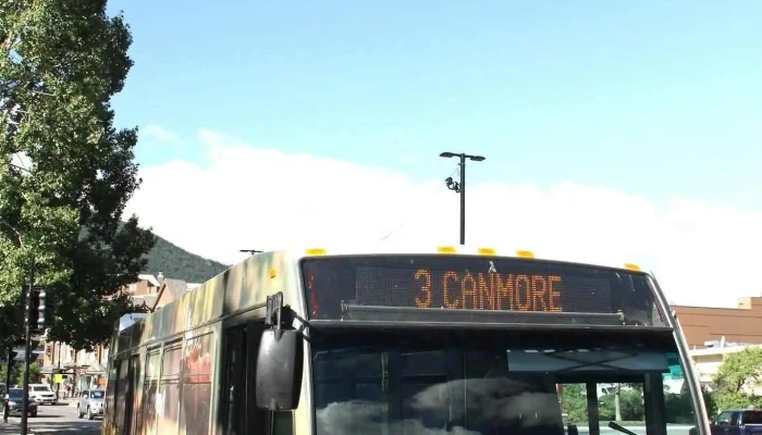 Bow Valley Regional Transit Services Commission -    Roam Transit Car - Banff