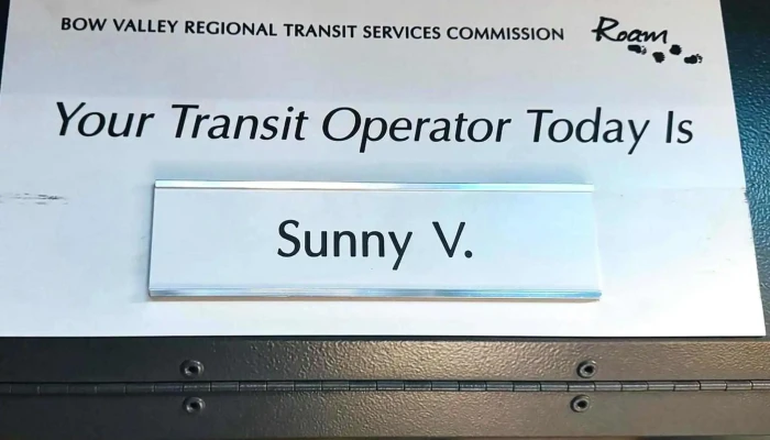 Bow Valley Regional Transit Services Commission -    Roam Transit Location - Banff