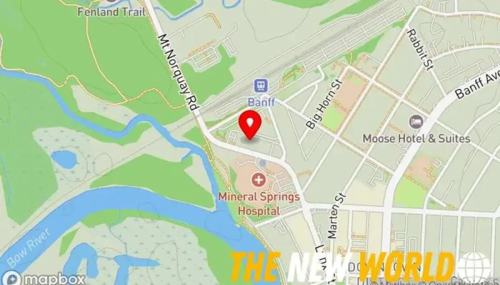 map of Brewster Sightseeing Sightseeing tour agency in Banff