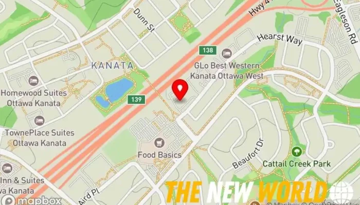 map of Bridgenext (formerly Emtec, Inc.) Information services, Computer consultant, Computer support and services in Ottawa