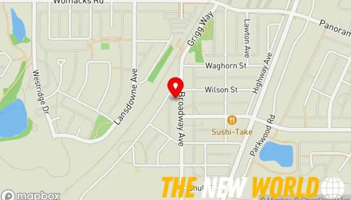 map of Burch Cove Company Ltd Repair service in Blackfalds