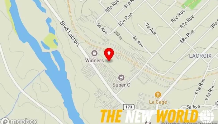 map of Bureau en Gros Office supply store, Computer store, Electronics store, Office furniture store in Saint-Georges
