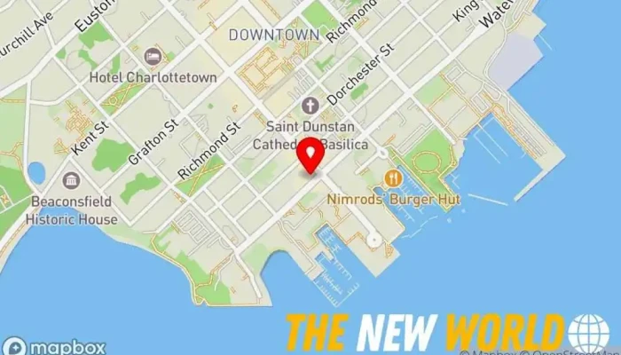 map of Campbell Lea Law firm in Charlottetown