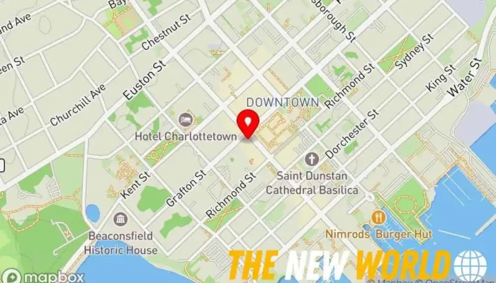 map of Campbell-Stewart General practice attorney in Charlottetown