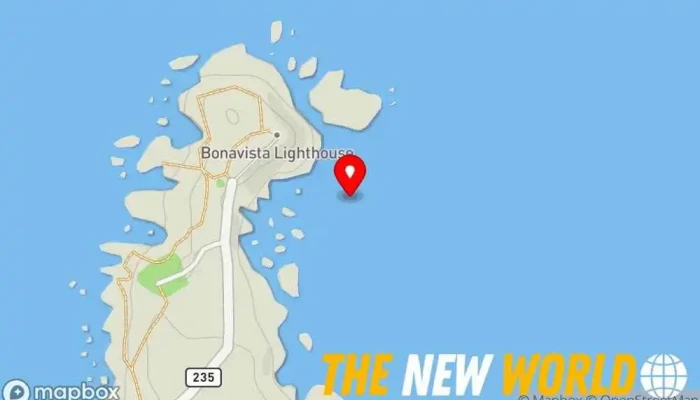 map of Cape Bonavista Peninsula in 