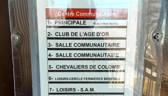 Centre Communautaire -  Community Center - Bedford