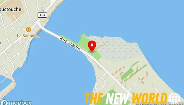 map of Centre d'Information aux Visiteurs Visitor center in Bouctouche