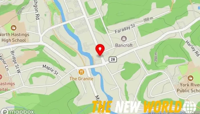 map of Century 21 Granite Realty Group Inc, Bancroft Real estate agency in Bancroft