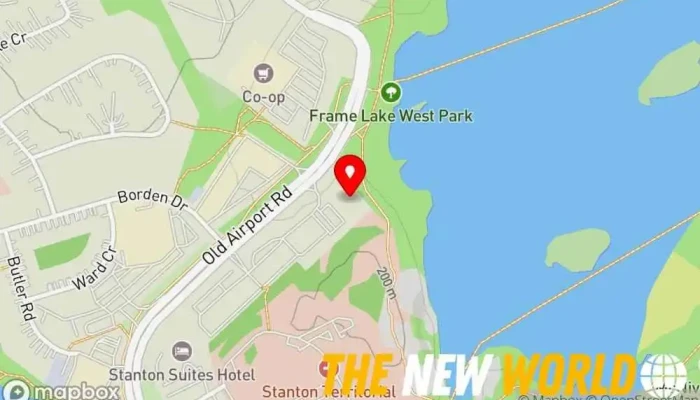 map of Charles Jeffery Financial Services Limited Bookkeeping service, Accountant, Business management consultant, Tax consultant in Yellowknife