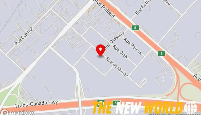 map of CHRIS CONSULTING Computer consultant in Saint-Laurent