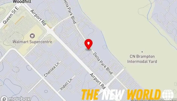 map of CIM Solutions Computer support and services in Brampton