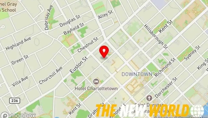 map of Clarey Counsulting Ltd Immigration & naturalization service in Charlottetown