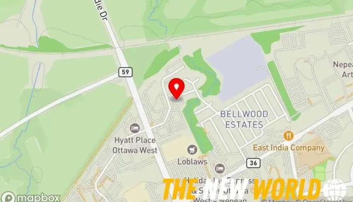 map of Click Networks Inc. Computer security service, Computer networking service, Information services in Ottawa