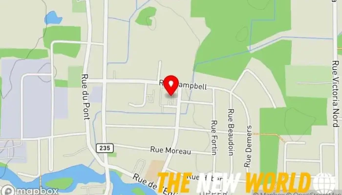 map of CLSC et centre d'hébergement de Bedford Community health centre, Nursing home in Bedford