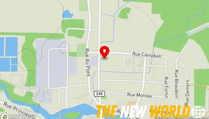 map of Coiffure Eme-R Hair salon in Bedford