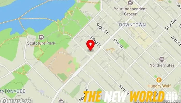 map of Colliers Project Leaders Business management consultant in Yellowknife