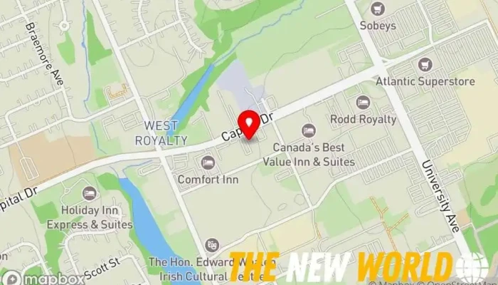 map of Combat Computers Computer store in Charlottetown