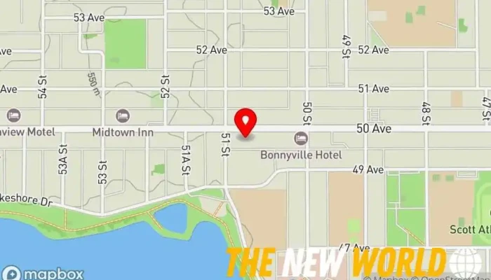 map of Community Futures Lakeland Business development service, Business management consultant in Bonnyville